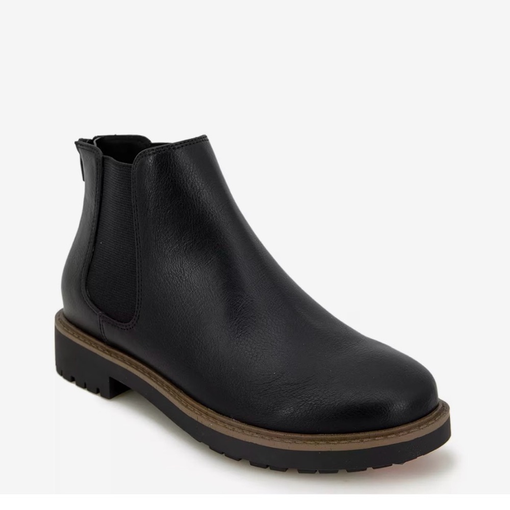 Espirit Sam Chelsea Black Ankle Boots - Picture 2 of 16